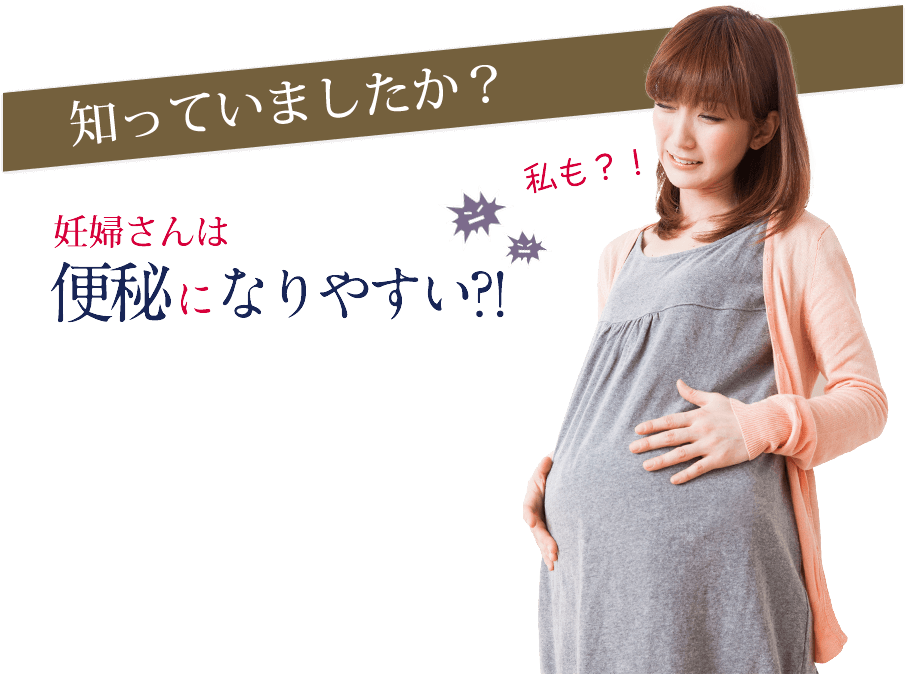 知っていましたか？妊婦さんは便秘になりやすい